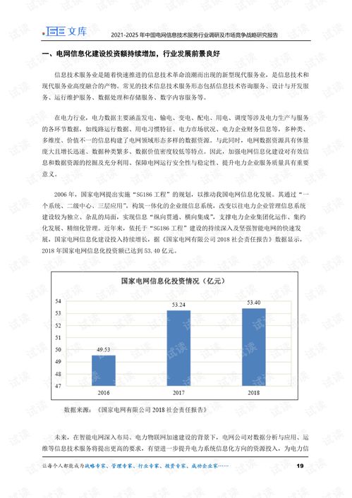 2021-2025年中國電網(wǎng)信息技術(shù)服務(wù)行業(yè)全景分析與市場競爭戰(zhàn)略研究報告